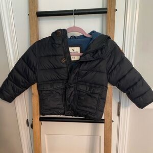 Abercrombie Kids Black Puffer Jacket